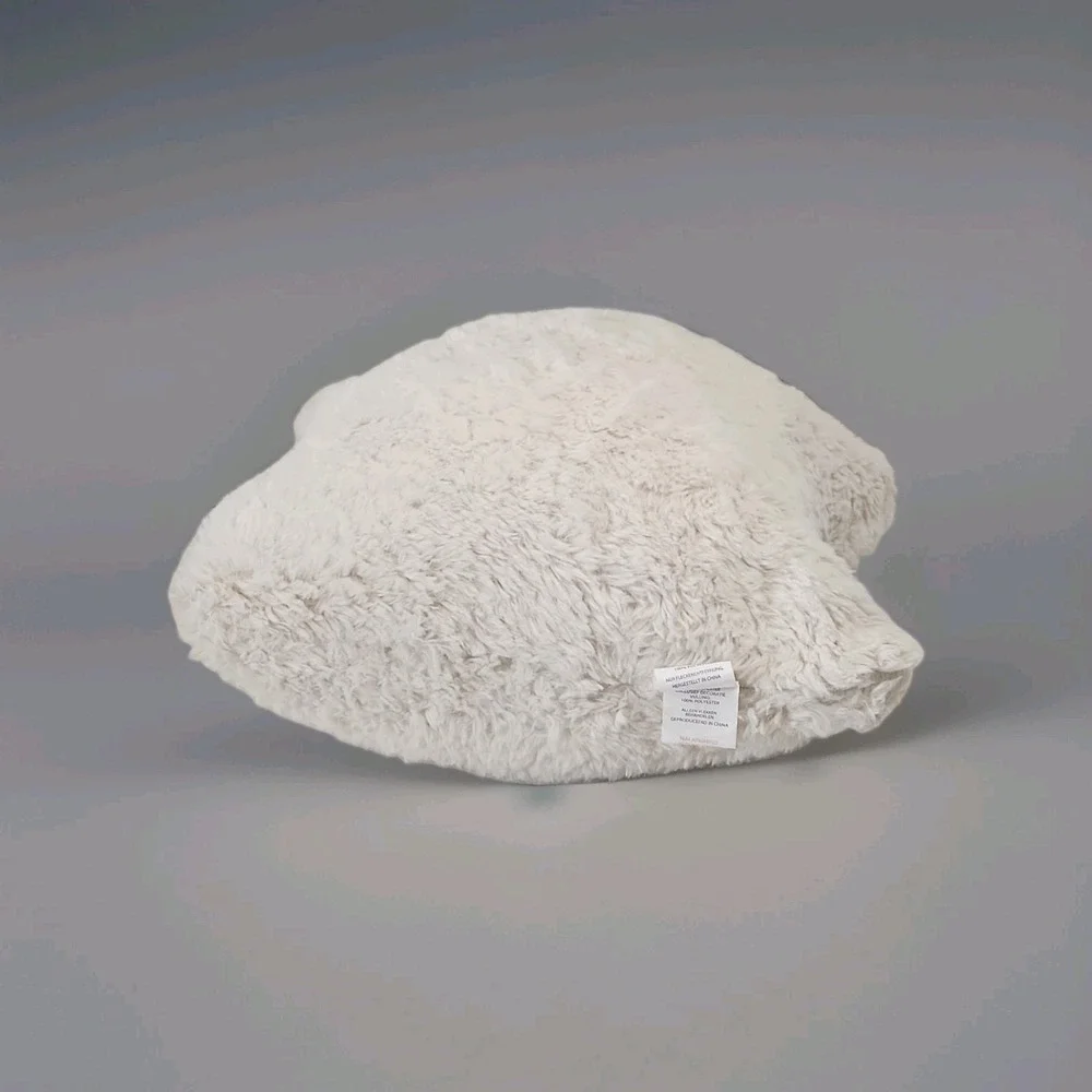 Novogratz Halloween Ghost Sherpa Pillow White Plush Shaped Viral 17